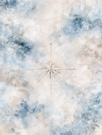 Muted Watercolor Nautical Background