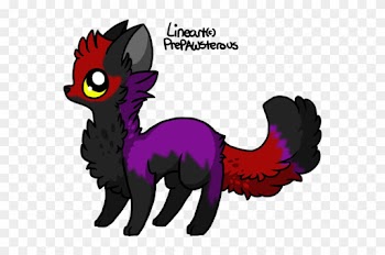 Mutiny X Purple Wolf - Cartoon