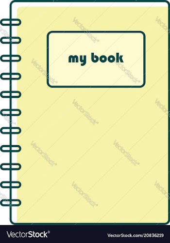 My book vector image