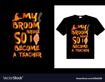 my broom broke so i become a teacher