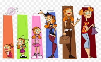 My Child Is An Adolescent - Cartoon Girl Growing Up