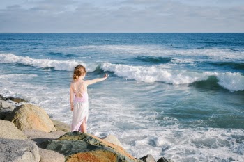 My child is learning to control the seas . . .