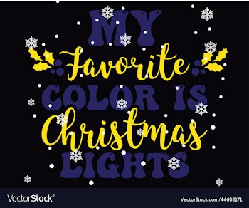 my favorite color is christmas light 01
