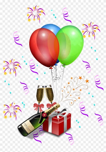 My First Celebration Was The First Time I Saw My Name - Happy New Year And Happy Birthday