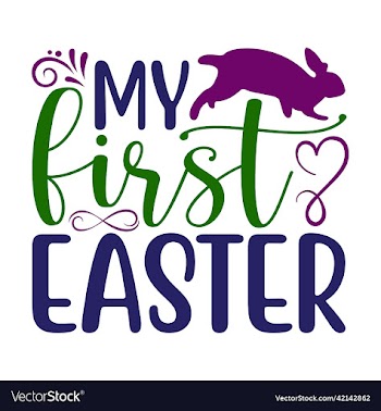my first easter bunny