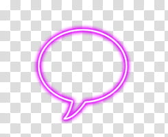 My first Lights, pink message cloud transparent background PNG clipart