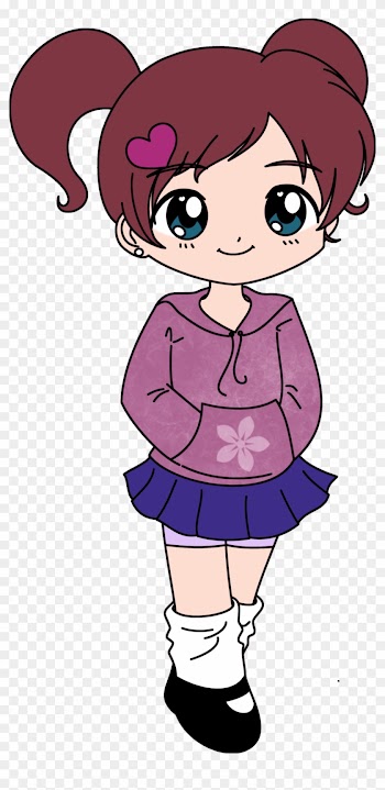 My First Vector Girl By Annie-88 - Cute Girl Vector Png