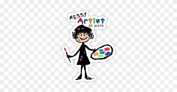 My Goal In Creating This Art Site Was And Is For Parents - Messy Artist At Work Picture Frame