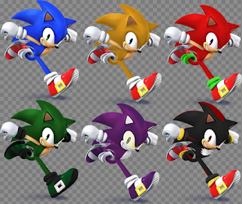 My Greninja Palettes got a lot of love, so have some Sonic ...
