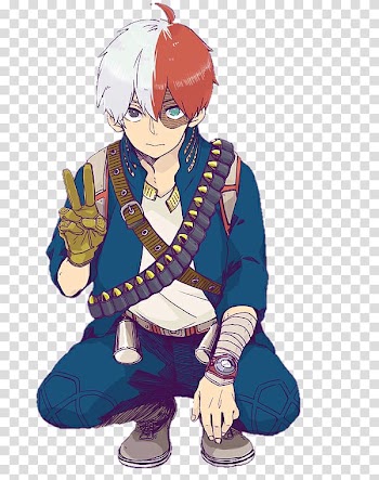 My Hero Academia Shouto Todoroki Anime Katsuki Bakugou Cosplay, Anime transparent background PNG clipart