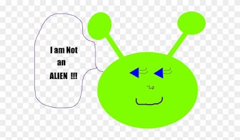 My Little Alien Clip Art - Funny Words