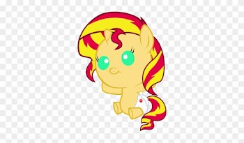 My Little Pony Baby Sunset Shimmer - Mlp Baby Sunset Shimmer