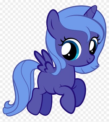 My Little Pony Clipart Baby - My Little Pony Princesa Luna Baby