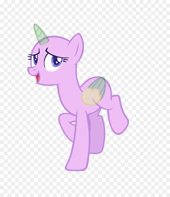 My Little Pony DeviantArt Winged unicorn - base 