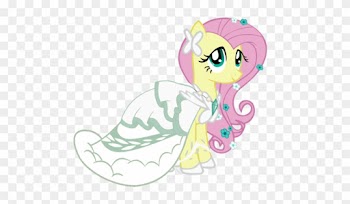My Little Pony Friendship Is Magic Princess Fluttershy - Mlp Fluttershy Wedding Dress