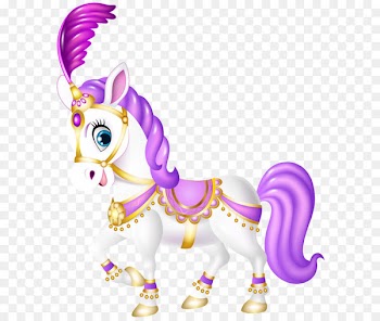 My Little Pony Horse Clip art - Cute Purple Pony Cartoon Transparent PNG Clip Art 