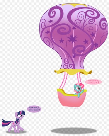 My Little Pony Hot air balloon DeviantArt - cartoon sit hot air balloon easter rabbit 