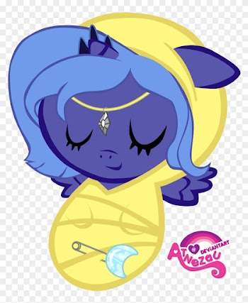My Little Pony Nursery Images Newborn Princess Luna - My Little Pony Luna Baby