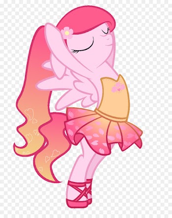 My Little Pony Pinkie Pie Drawing Winged unicorn - petals flying 