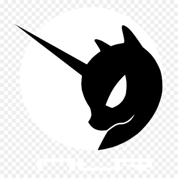 My Little Pony Princess Luna Horse Twilight Sparkle - unicorn head 