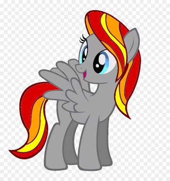 My Little Pony Rainbow Dash Horse Winged unicorn - My little pony 