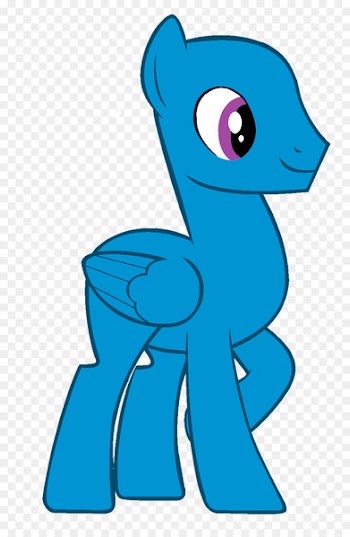 My Little Pony Rainbow Dash Thunderlane - base 