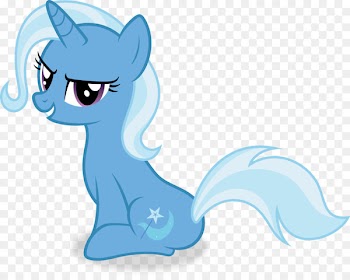 My Little Pony Trixie Rarity - unicorn head 
