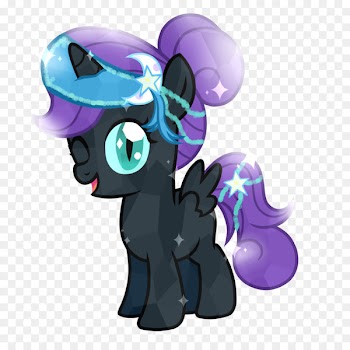 My Little Pony Twilight Sparkle Princess Luna Derpy Hooves - fantastic vector 