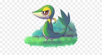 My Lucky Four Leaf Clover {pinpin's Black 2 Grass Mono-type - Snivy Transparent