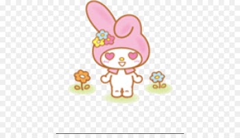 My Melody Hello Kitty Sticker Cuteness Rabbit - others 