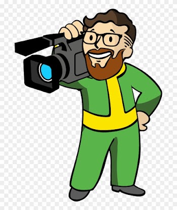 My Vault Boy Camera Man - Camera Man Cartoon Png