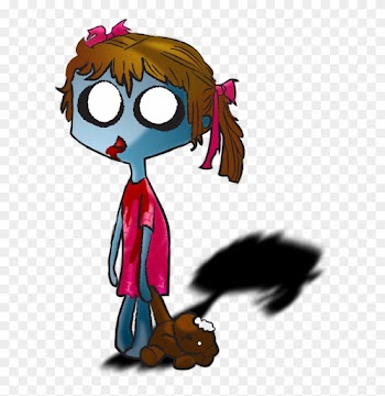 My Zombie Girl By Lebel27 - Zombie Cartoon Girl Png