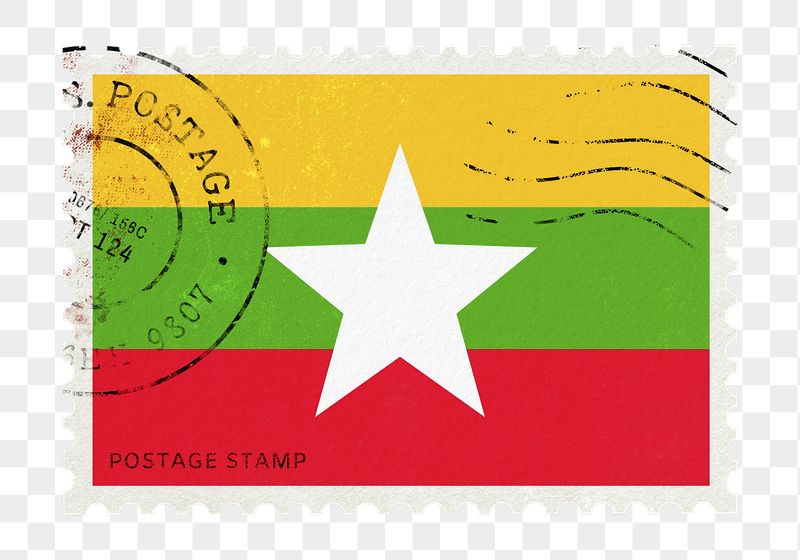  Myanmar flag png post | Free PNG - rawpixel