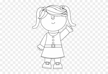 Mycutegraphics Girl Black And White