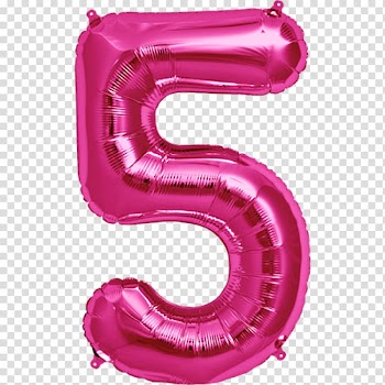 Mylar balloon Birthday Pink Party, balloon transparent background PNG clipart