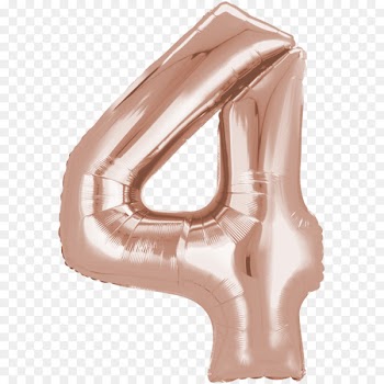 Mylar balloon Gold Birthday Party - GOLD ROSE 