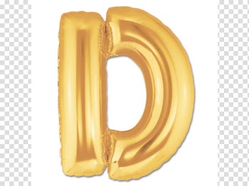 Mylar balloon Gold Gas balloon Helium, balloon transparent background PNG clipart