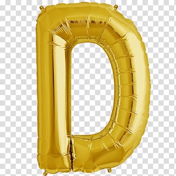 Mylar balloon Letter Blue Gas balloon, balloon transparent background PNG clipart