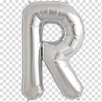 Mylar balloon Party Gold Letter, decorative red love transparent background PNG clipart