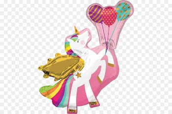 Mylar balloon Unicorn BoPET Party - unicorn birthday 
