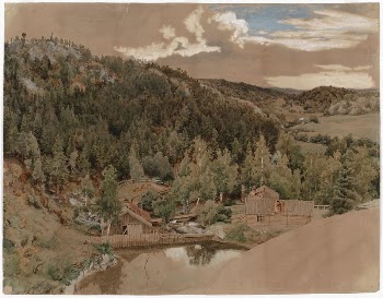 Myllypato, 1858, Werner Holmberg | Free Photo - rawpixel