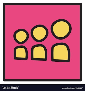 Myspace social network icon vector image