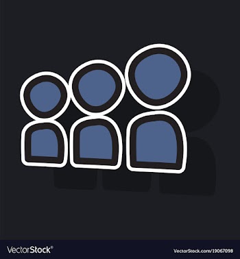 Myspace social network sticker icon vector image