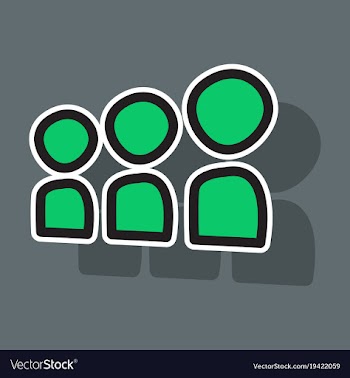 Myspace social network sticker icon vector image