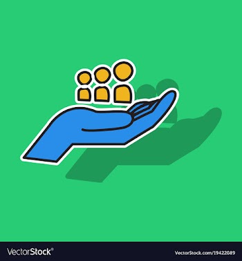 Myspace social network sticker icon vector image