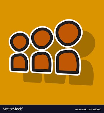 Myspace social network sticker icon vector image