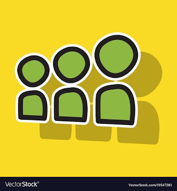 Myspace social network sticker icon vector image