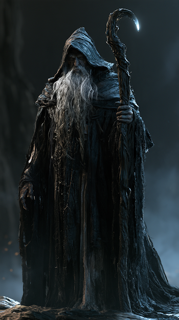 Mysterious Dark Wizard