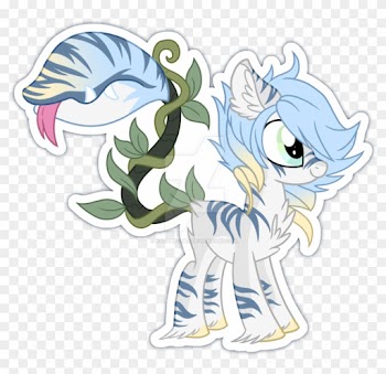 Mystic And Willow At With Cloud-shaper By Kazziepones - Cartoon