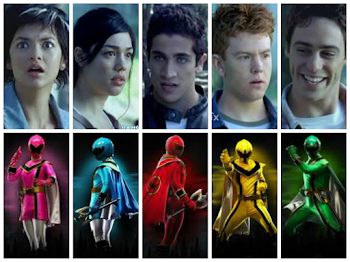 Mystic Rangers. (Left to right) Vida, Madi, Nick, Chip, and Zander ...